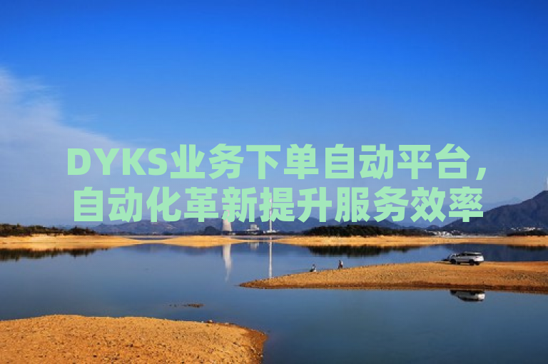 DYKS业务下单自动平台，自动化革新提升服务效率