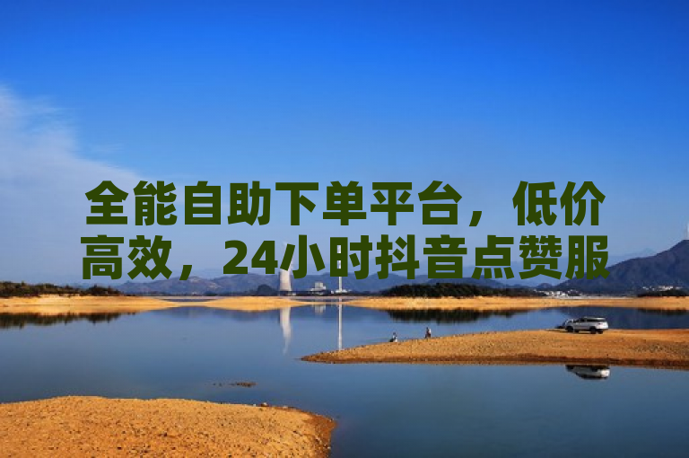 全能自助下单平台，低价高效，24小时抖音点赞服务新体验，简洁明了地概括了平台的核心特点——低价、高效和全天候服务，同时也突出了其在抖音点赞业务上的专业性。