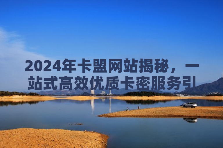 2024年卡盟网站揭秘，一站式高效优质卡密服务引领市场潮流！