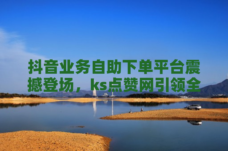 抖音业务自助下单平台震撼登场，ks点赞网引领全网最低价，24小时在线服务开启无界探索