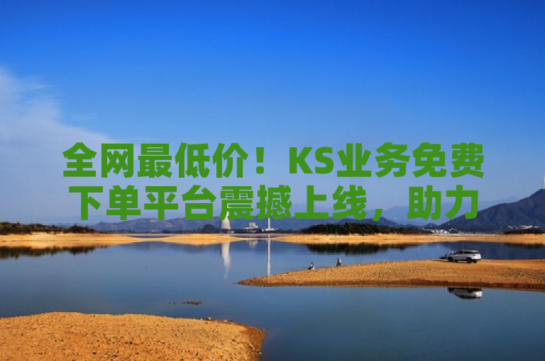 全网最低价！KS业务免费下单平台震撼上线，助力商家轻松省钱