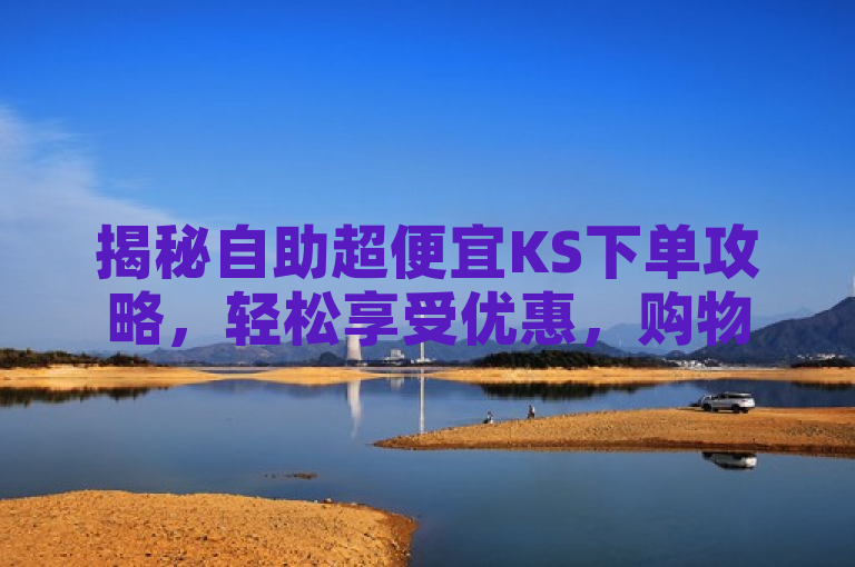 揭秘自助超便宜KS下单攻略，轻松享受优惠，购物更省心！