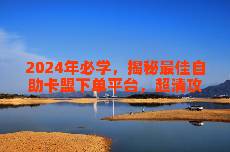 2024年必学，揭秘最佳自助卡盟下单平台，超清攻略助你轻松选购！