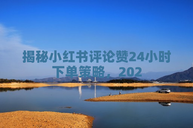 揭秘小红书评论赞24小时下单策略，2025年营销必修课