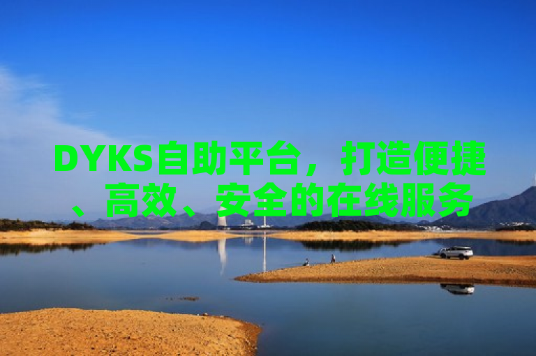 DYKS自助平台，打造便捷、高效、安全的在线服务新体验