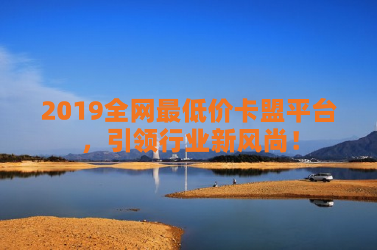 2019全网最低价卡盟平台，引领行业新风尚！