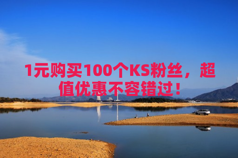 1元购买100个KS粉丝，超值优惠不容错过！