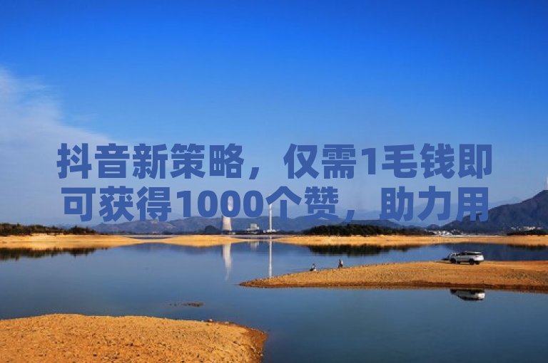 抖音新策略，仅需1毛钱即可获得1000个赞，助力用户快速提升点赞数