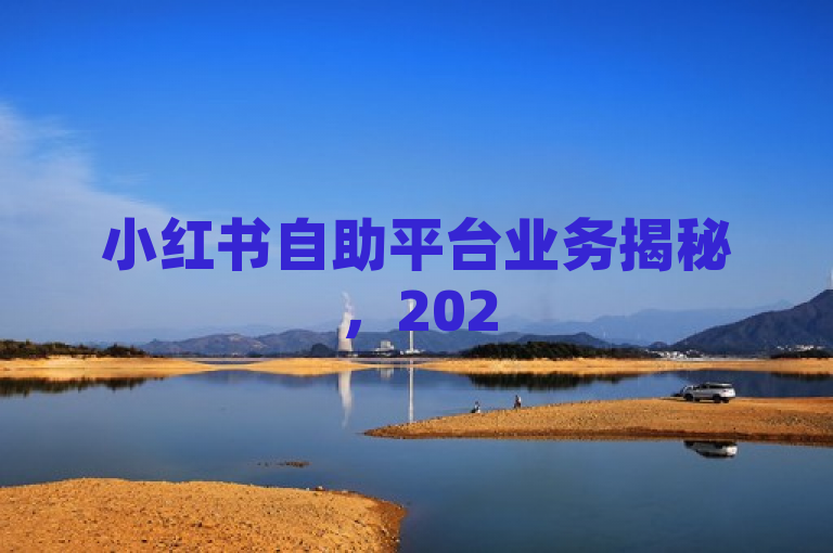 小红书自助平台业务揭秘，2025必学！个人推广与品牌建设新机遇，简洁明了地概括了文章的核心内容，即小红书自助平台业务的独家揭秘，并强调了其对2025年个人用户和企业品牌的重要性和学习价值。同时，通过提及个人推广和品牌建设，突出了该平台在助力用户提升影响力和实现营销目标方面的关键作用。