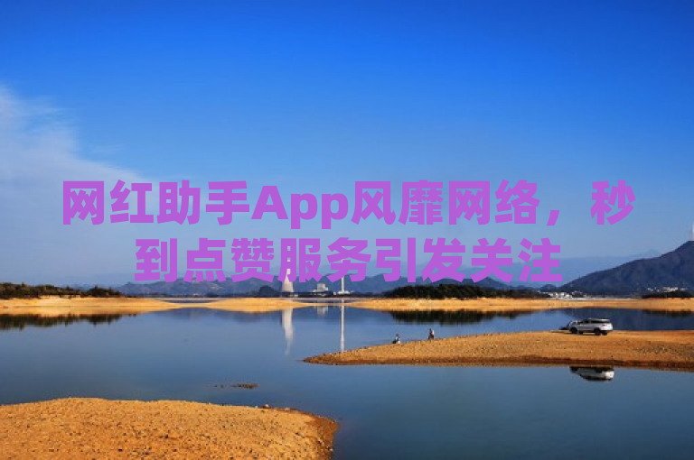 网红助手App风靡网络，秒到点赞服务引发关注