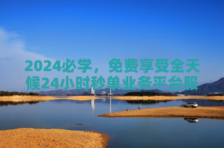 2024必学，免费享受全天候24小时秒单业务平台服务！